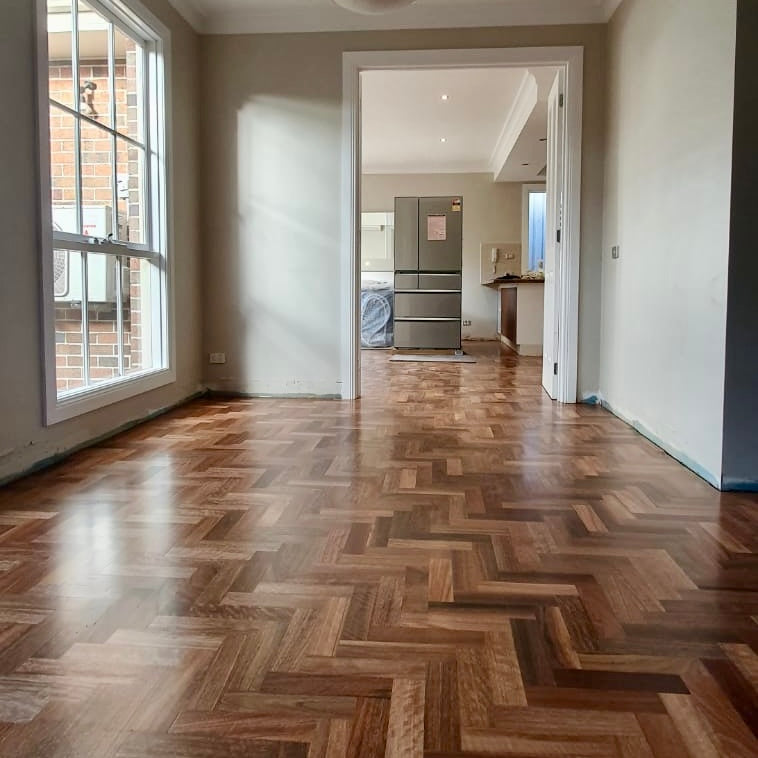 Spotted Gum Parquetry Flooring