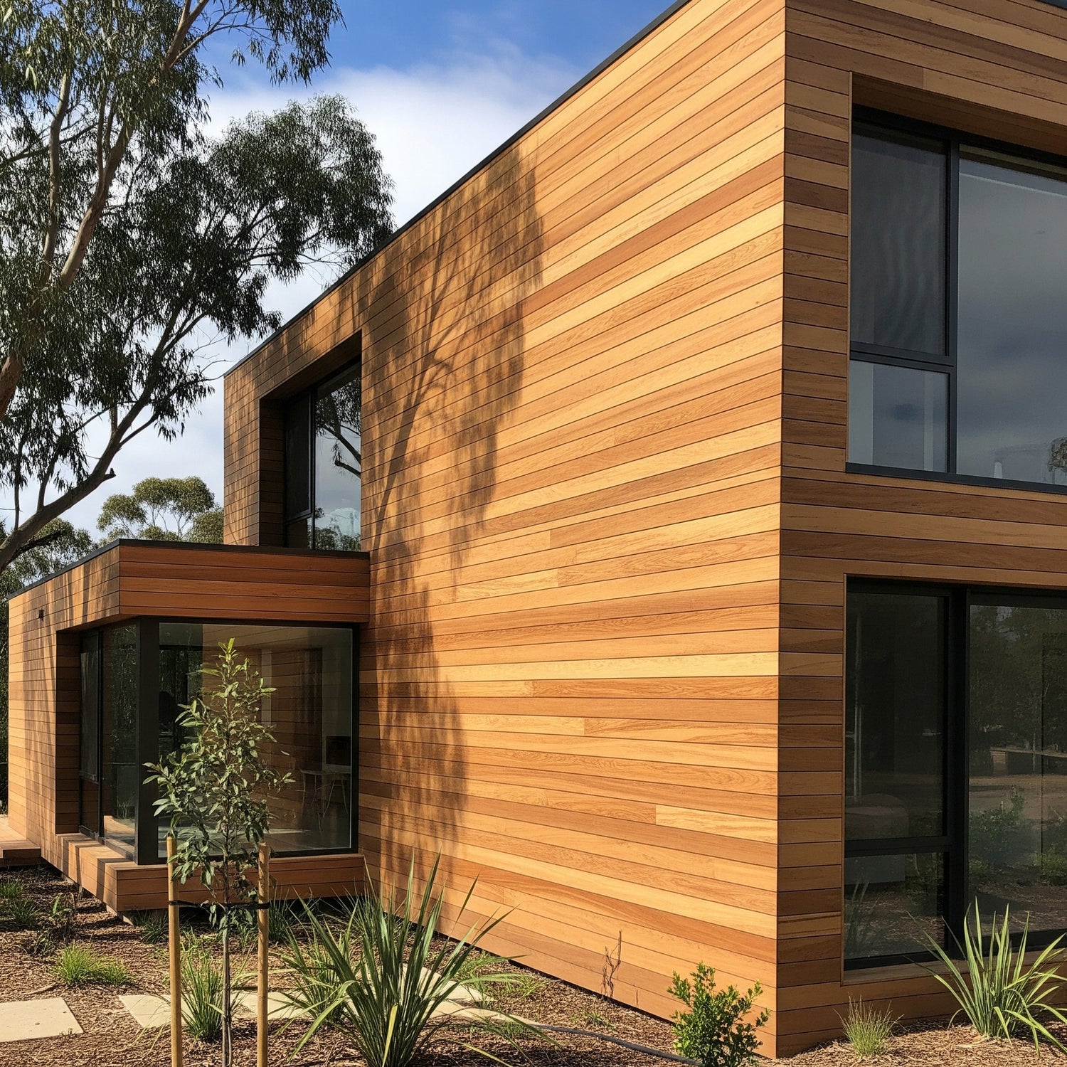 Blackbutt Shiplap Cladding