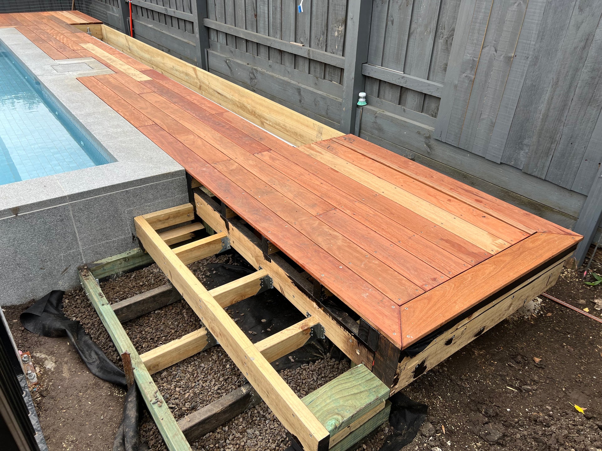 Ironbark decking