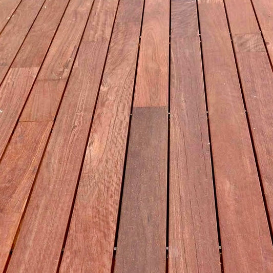 Ironbark decking